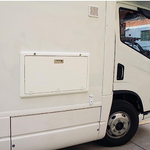 Table pliante pour camping-car en alliage d'aluminium blanc anti-vibrations - 2