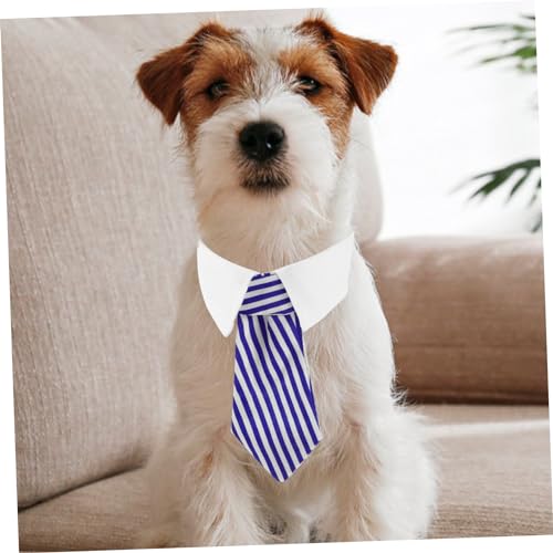 YARNOW 1 Conjunto De Gravata Para Animais De Estimação Coleira De Cachorro Pequena Coleira De Gato G