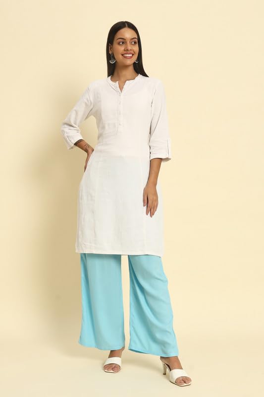 Image of Soft Colors Women Regular Fit Pocket Palazzo