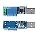Taidda USB Relay Module, Sturdy Lightweight Lcus1 USB Relay Module Intelligent USB Switch Control Module Onboard Control Chip