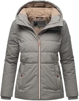 ESPRIT Women Casual Gewatteerde Jas Van Gerecycled Polyester Groen Groen 4064818711240