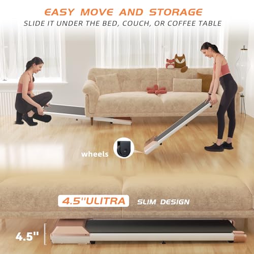 image for Lacuffy Walking Pad, Under Desk Walking Pad Treadmills for Home/Office