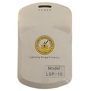 Educator SP-1000 Lightning Surge Protector for E-Fence Underground Fence Containment System for Dogs, Ivory