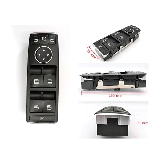 Panneau de commande lève-vitre robuste pour porte avant gauche W156