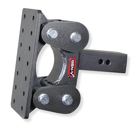 GEN-Y GH-1301 The BOSS Torsion-Flex Pintle Plate Adjustable 6.5