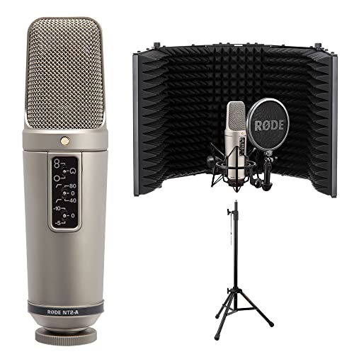 RODE NT2-A コンデンサーマイク ポップフィルター付き Amazon | RODE Microphones ロードマイクロフォンズ NT2-A