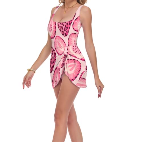 Maillot de bain amincissant idéal pour les vacances à imprimé léopard