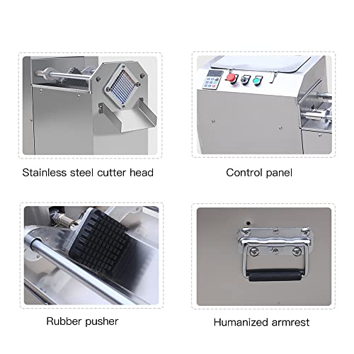 Cortadora eléctrica comercial vegetal y frutas 400W miniatura 5