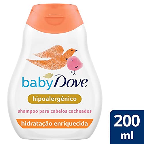 Dove Shampoo Baby Hidratação Enriquecida Cabelos Cacheados 200Ml