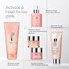 Clinique Moisture Surge Duo - Moisture Surge Active Glow Serum 1 Fl Oz +100H Auto-Replenishing Hydrator Oil Free Face Moisturizer 1 Fl Oz