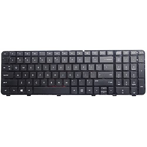 Clavier HP dv7-7000 noir américain pour remplacer vos touches usées ou bloquées