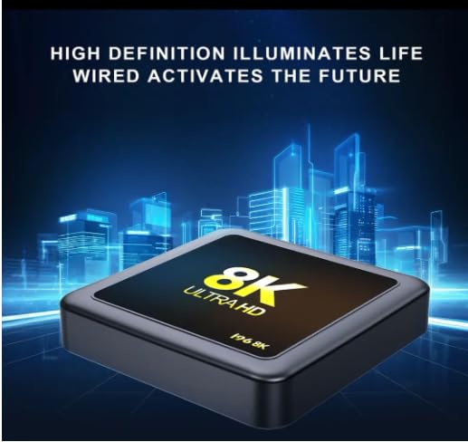 Image of 4K Android Smart TV Box | Built-in Chromecast | Voice Remote | OTT Apps Support (8 /128GB)