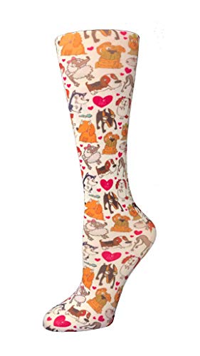 Image of Cutieful Compression Socks Knit Wide Calf 10-18mm /HG