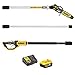 Price comparison product image DEWALT DCMPS567P1 XR Brushless Pole Saw 18V 1 x 5.0Ah Li-ion, Yellow, Large