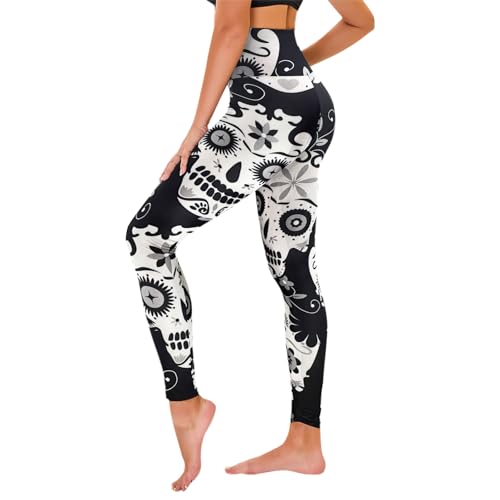 TNNZEET High Waist Leggings Damen Elastische Leggins Weiche Sporthose Gym – Ansicht 1