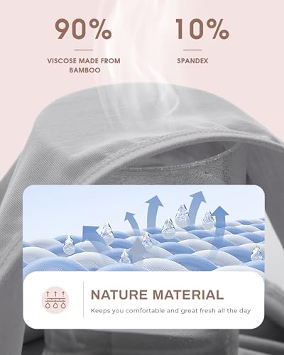 BAMBOO COOL Women's Cool briefs Underwear for Women Lightweight Panties Stretchy Soft Breathable Tag Free Multicolor 5-pack2