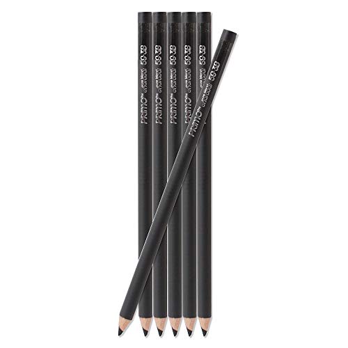 General's Primo Euro Blend Charcoal Pencils B Charcoal [Pack of 12 ]