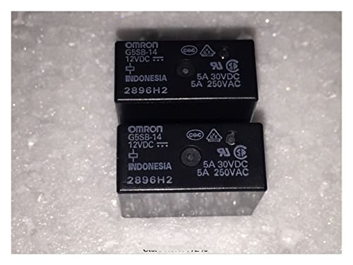 Relais G5SB-14 12VDC 24VDC avec commutation 5A haute fiabilité