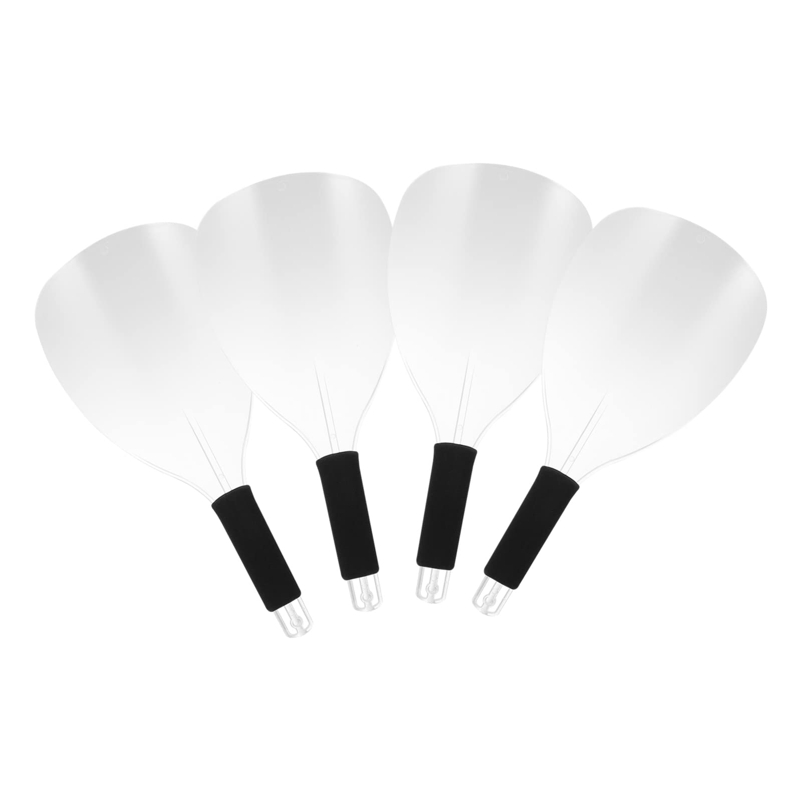 Operitacx Barber Hairdressing 4pcs Portable Hairspray Shield Hair Cutting Safety Face Cover