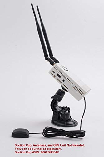 Carcasa blanca Summitlink V2 con extractor dual para receptor Stratux ADS-B 6