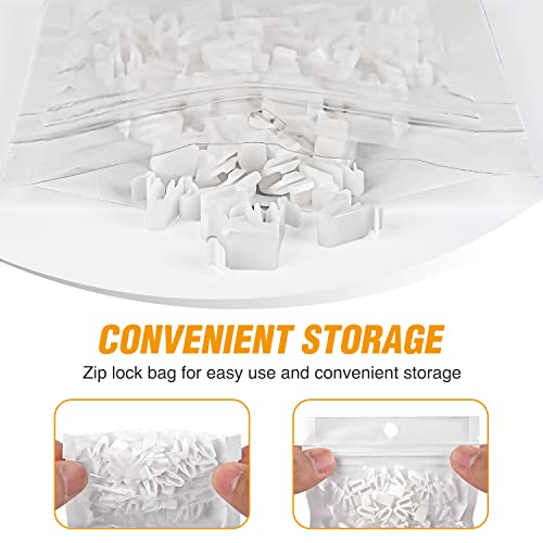 Image of GOOACC 50pcs Door Garnish Moulding Clip for Toyota Lexus 67771-58010 Tundra Tacoma Sequoia RAV4 Land Cruiser Highlander C-HR Yaris Scion xD