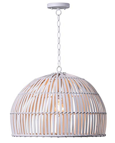 Get Special Price Kenroy Home 92073WH Moon Pendants, Large, White