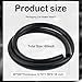 5Ft 3/4 Heater Hose for Cars,Silicone Car Coolant Hose for Transferring Water/Air,Straight & Cuttable Car Radiator Hoses Vehicle Accessories Working Pressure 250PSI (3/4In 5Ft)