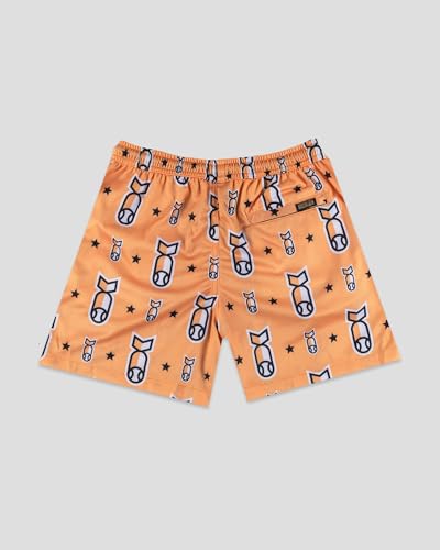 Stay Humble Drop Bombs Diamond Air Mesh Shorts - Youth3