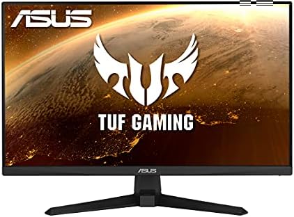 ASUS TUF Gaming 23.8” 1080P Monitor (VG247Q1A) - Full HD,165Hz (Supports 144Hz),1ms, Extreme Low Motion Blur, Adaptive-sync, FreeSync Premium,Shadow Boost, Speakers, Eye Care, HDMI, DisplayPort, BLACK