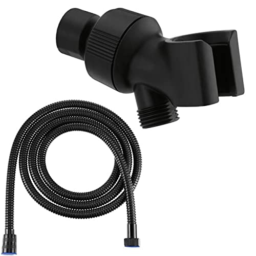 Tuyau de douche acier inoxydable 140 cm et son bras de douche haut de gamme