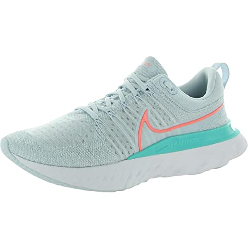 Nike Women's React Infinity 2 Running Shoe, Blue Tint/Lava Glow/Dynamic Turquoise/White 400, 6.5