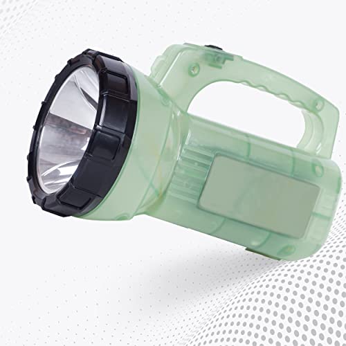 Image of Gesto 60W High Focus 2 in 1 Led Emergency Light Cum Search Light Torch | Rechargable Lantern | 4500 mAh Battery Lasts Upto 8 Days | Long Range Lamps | Trekking,Outdoor,Farms (Radium Body)