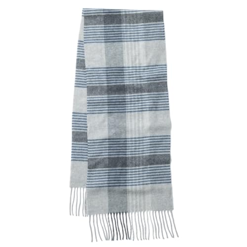 GreaterGood Ukrainian Merino Wool and Cashmere Plaid Scarf Fair Trade Luxuriously Soft Unisex Winter Handcrafted Artisan Gift