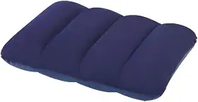 Travesseiro Inflável de Viagem, 53 x 37 x 9 cm, Azul