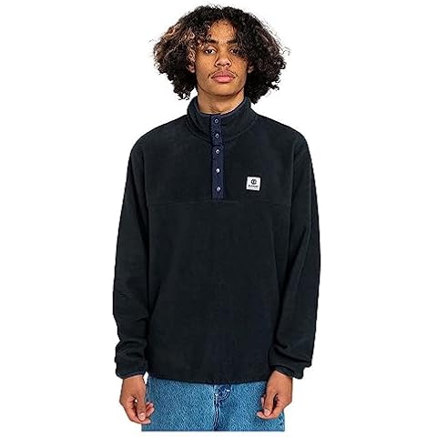 Element Abenaki Men's Black Snap Fleece Cover