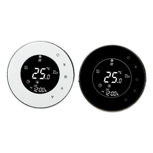 BESTonZON Termostato Digitale WiFi Con Display LCD Programmabile Per Controllo Della Temperatura Smart Home Facile Da Usare Compatibile Con Riscaldamento Elettrico e Radiatori