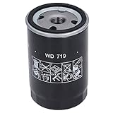 Baxnore Filtre à huile du compresseur à vis, remplacement de l'alliage en aluminium WD719 pour 78 kW / 10 ch, 78 mm de diamètre x 122 mm de hauteur avec un port fileté de 17 mm