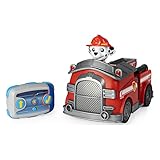 Paw Patrol, Marshall Remote Control Fire Truck with 2-Way Steering, for Kids Aged 3 and Up