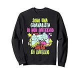 Photo Gallery giornalista gamer compleanno donna salgo di livello gaming felpa Photo Gallery giornalista gamer compleanno donna salgo di livello gaming felpa