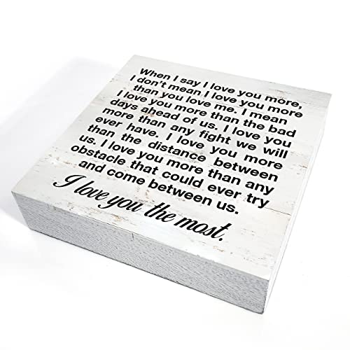Lover-Wooden-Box-Sign-Desk-Decor-When-I-Say-I-Love-You-More-I-Wood-Block-Plaque-Box-Signs-with-Quotes-Rustic-Box-Sign-for-Home-Living-Room-Bedroom-Shelf-Table-Decoration-5-X-5-Inch Lover Wooden Box Sign Desk Decor When I Say I Love You More I Wood Block Plaque Box Signs with Quotes Rustic Box Sign for Home Living Room Bedroom Shelf Table Decoration 5 X 5 Inch