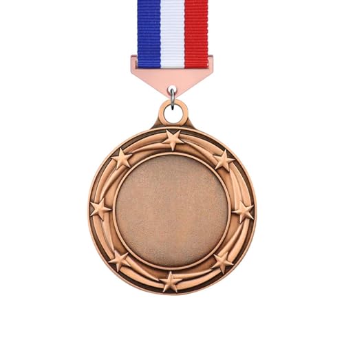 SM SunniMix 3 medalhas de ouro, prata e bronze com fitas, medalhas de vencedor de liga de zinco, med