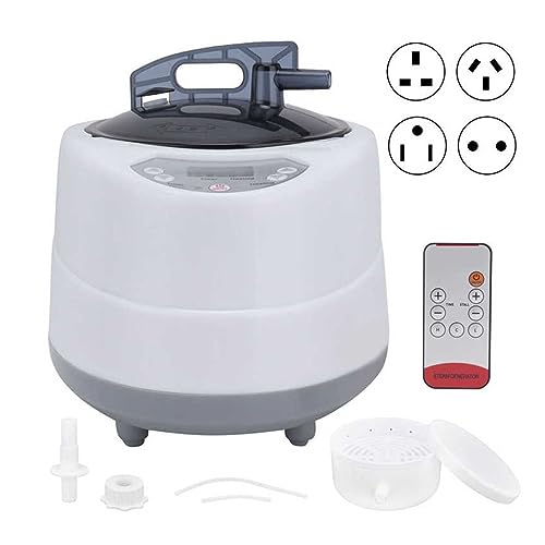 ZHELLY Spa-Dampfduschen, 1000W Sauna-Dampferzeuger, Edelstahl-Saunadampfer, tragbare Begasungsmaschine for den Heim-Spa Explosionsgeschützt und auslaufsicher – Bild 3