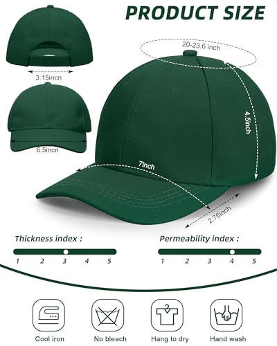 Image of Foaincore 36 Pack Blank Baseball Cap Bulk Adjustable Back Strap Sublimation Hats Plain Unisex Trucker Hat for Men Women