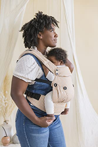 Tula Explore Fawn Gingham Ergonomische en verstelbare babydrager met voorpositie naar buiten ontwikkeld om met je baby… - Image 8