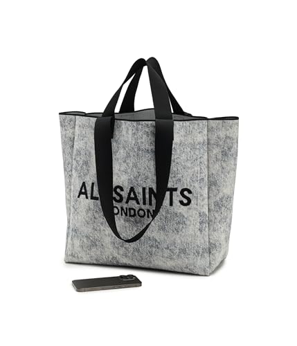 AllSaints Izzy Denim East/West Tote miniatura 4