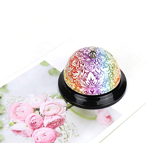 Floral Bell Ringers For Teachers - Front Desk Bell For Hotel, Restaurant Reception Desk Bell For Service - Classroom Bell Ringer Attention Bell - Ringer Bell To Ring For Service Bell For Desk Ksi #TOP2