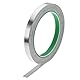 sourcing map Aluminium Klebeband 10mm x 20m Alufolie Isolierband Aluminiumband Selbstklebend Alu Klebeband Hitzebeständig Dichtungsband Wasserdicht Dichtband für Reparatur Abdichtung Isolierung