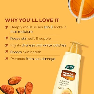 Joy Honey & Almonds Nourishing Body Lotion 500ml