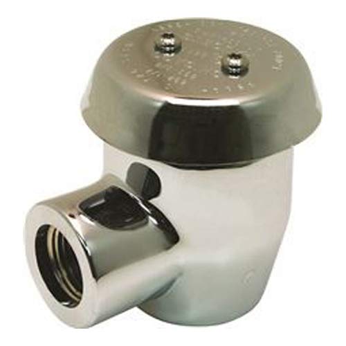 Chicago Faucet 893ABCP Angle Vacuum Breaker 3/8", Lead Free, 3.9" x 4.