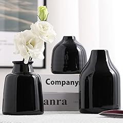 3 Vase Set- Black